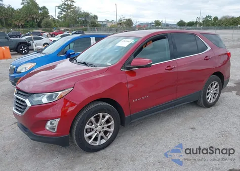 2019 Chevrolet Equinox Lt из США, поврежденный, VIN 3GNAXKEV7KL154640